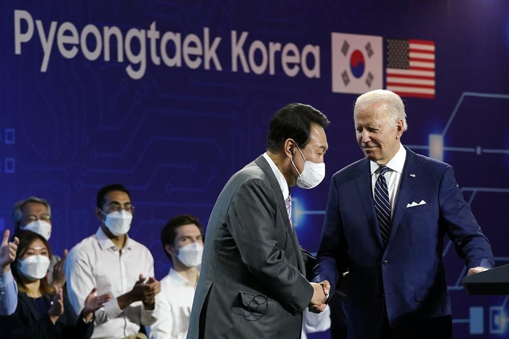 South Korean chip plant a model for deeper ties to Asia, says Biden