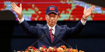 Foxconn’s Gou announces bid to run in Taiwan’s 2020 presidential race