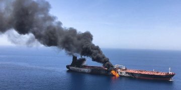 ‘Flying objects’ damaged Japanese tanker during attack in Gulf of Oman