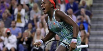 Fighting Coco sets up Osaka showdown at U.S. Open