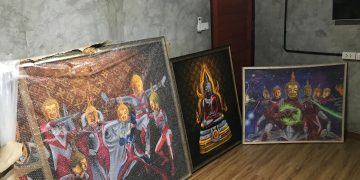 ‘Ultraman Buddha’ art in Thailand prompts police complaint