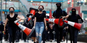 Hong Kong violence prompts reminder that China troops close at hand