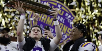 Burrow, LSU cap magical season, beat Clemson 42-25 for title