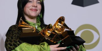 Billie Eilish sweeps Grammy Awards with top four prizes