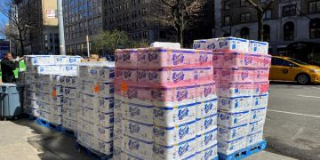 Factories shift operations in scramble to restock supermarket shelves