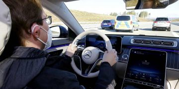 Mercedes Benz bets on evolution as Tesla touts revolution in automated driving