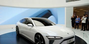 Nio launches first electric sedan model as Tesla delivers China-built SUV