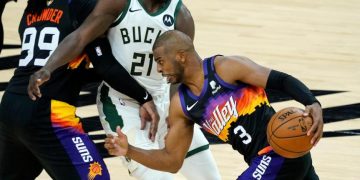 Paul carries Suns past Giannis, Bucks in NBA Finals opener