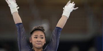 Olympic champion Sunisa Lee adds bronze on uneven bars