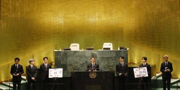 K-pop stars BTS dip into global diplomacy at UN gathering