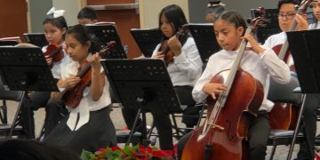 Underserved immigrant children performs in Buford Highway Children Orchestra debut