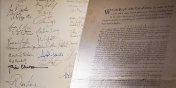 Rare first printing of US Constitution sells for record $43M