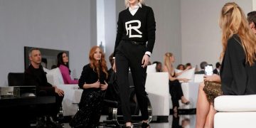 Ralph Lauren returns to runway in a show of relaxed luxury