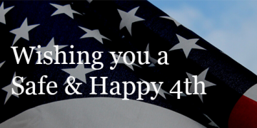 Wishing you a Safe & Happy 4th