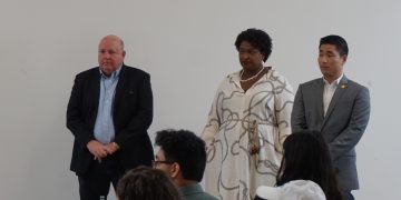 Stacey Abrams raised AAPI concerns on gun violence and shared policy solutions