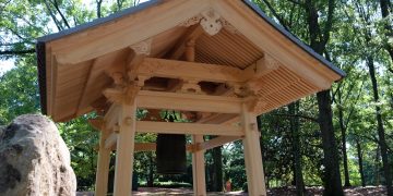 Friends of Japan in Georgia construct traditional Japanese bell tower  for President Carter’s “Peace Bell”