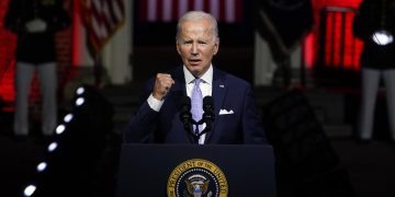 Biden sounds newly strong alarm: Trumpism menaces democracy