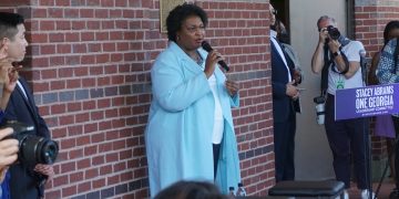 Stacey Abrams pushes for education, healthcare, housing, small businesses and quality of life at rally in Duluth