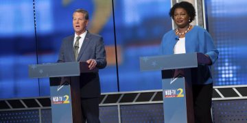 Kemp, Abrams argue abortion, voting in Georgia governor debate