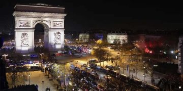 France celebrates World Cup victory, fans cheer Morocco team