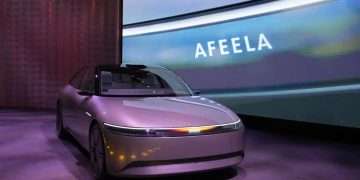 Sony unveils prototype EV, Afeela, to be made with Honda