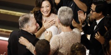 ‘Everything’ wins best picture, is everywhere at Oscars