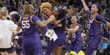 LSU defeats Iowa to win its first NCAA basketball championship