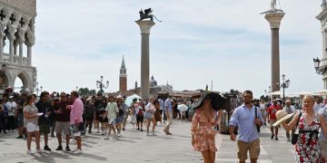 Venetians plead ‘please don’t come’ as tourists jam city