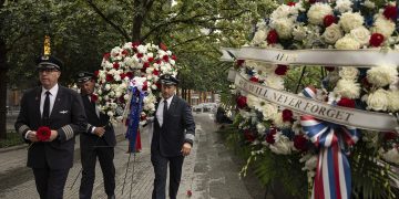 The US marks 22 years since 9/11 with tributes and tears, from ground zero to Alaska