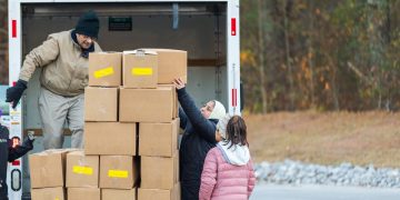 Gwinnett County Department of Community Services offer mixed-produce food boxes to community partners to support families in need