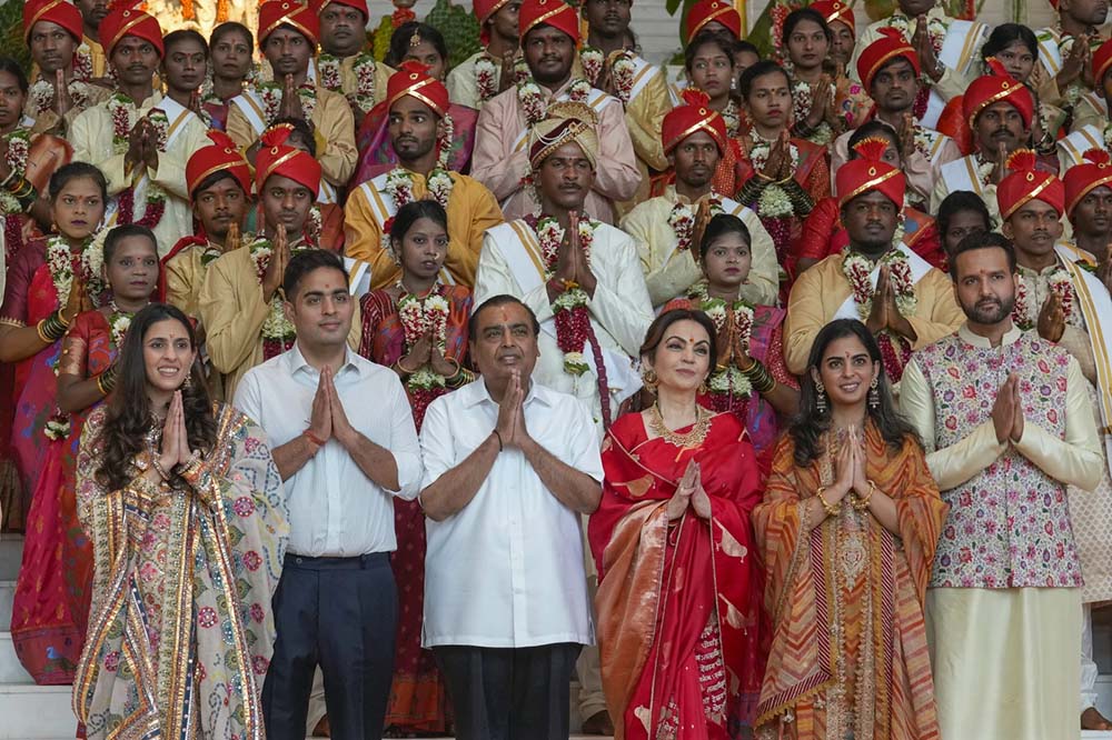 Asia’s richest man Mukesh Ambani is set to throw a grand wedding for ...