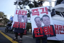 South Korea’s opposition-controlled National Assembly votes to impeach acting President Han