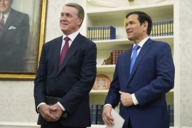New US ambassador, former senator and business executive David Perdue, arrives in China
