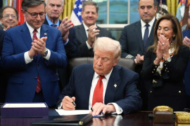 President Trump signs government funding bill, ending shutdown after a record 43-day disruption