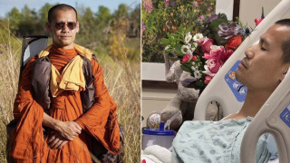 Buddhist Monk Loses Leg After Texas Accident, but Peace Walk Continues