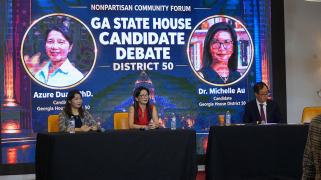 Two Chinese Americans candidates clash over taxes, schools and immigration in Johns Creek debate