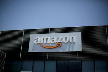 The logo of Amazon is seen on a building in San Jose, Costa Rica March 21, 2018. REUTERS/Juan Carlos Ulate