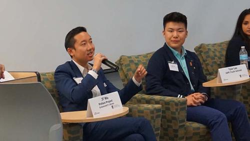 Young AAPI Engagement & LeadershipL-R: JT Wu, Tyler Lee